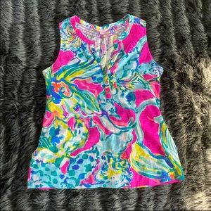 💕 Lilly Pulitzer Essie Tank Top - Small